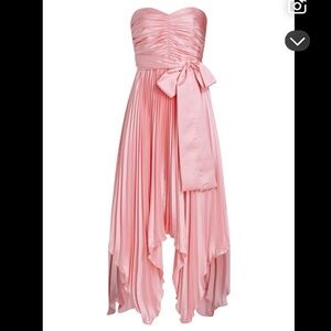 AMUR Khloe Strapless Midi Dress Size 4